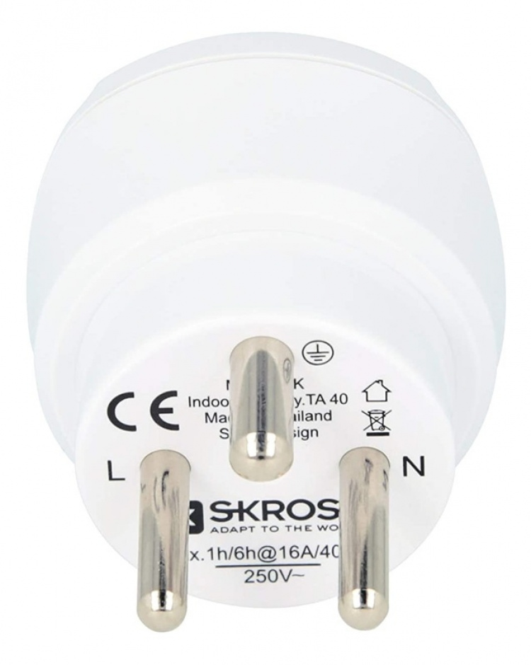 SKross Country Adapter Europe to Denmark SKross Country Adapter Europe to Denmark