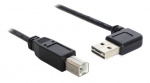 Delock Kabel EASY-USB 2.0 Typ-A hane vinklad Vä/Hö.,> USB 2.0 Typ-B Delock Kabel EASY-USB 2.0 Typ-A hane vinklad Vä/Hö.,> USB 2.0 Typ-B