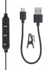 STREETZ BT-kuulokemikrofoni, in-ear, musta