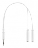 WHITE LINE WH85 Stereo gaming headset, 57mm drivers, white WHITE LINE WH85 Stereo gaming headset, 57mm drivers, white