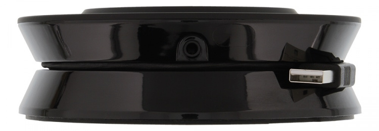 DELTACO OFFICE USB-neuvottelukaiutin, 3,5mm, VoIP, Skype, musta DELTACO OFFICE USB-neuvottelukaiutin, 3,5mm, VoIP, Skype, musta