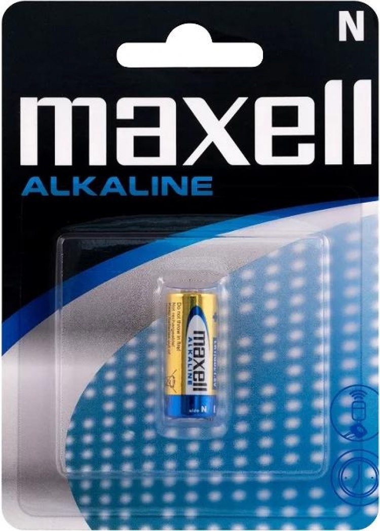 Maxell alkaliparisto, SN (LR1), 1,5V, 1 kpl pakkaus