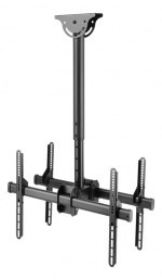 DELTACO OFFICE kahden näytön kattoteline, 37 DELTACO OFFICE kahden näytön kattoteline, 37