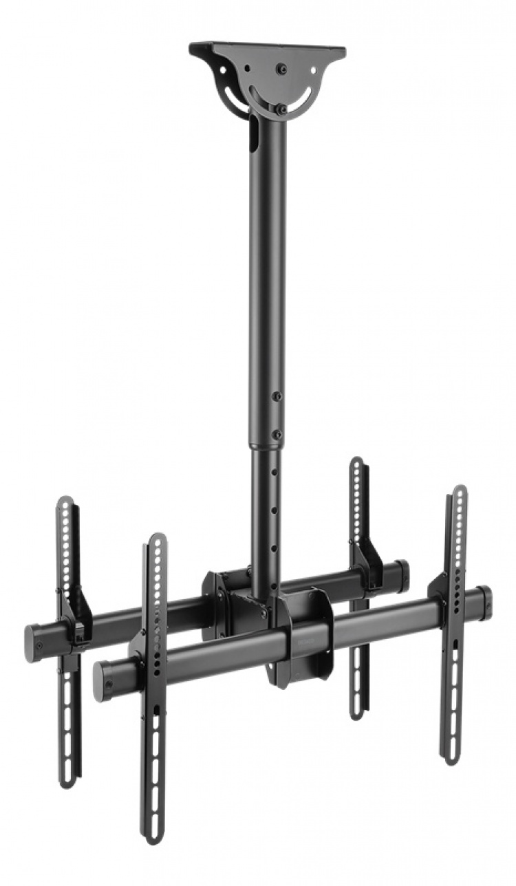 DELTACO OFFICE kahden näytön kattoteline, 37 DELTACO OFFICE kahden näytön kattoteline, 37