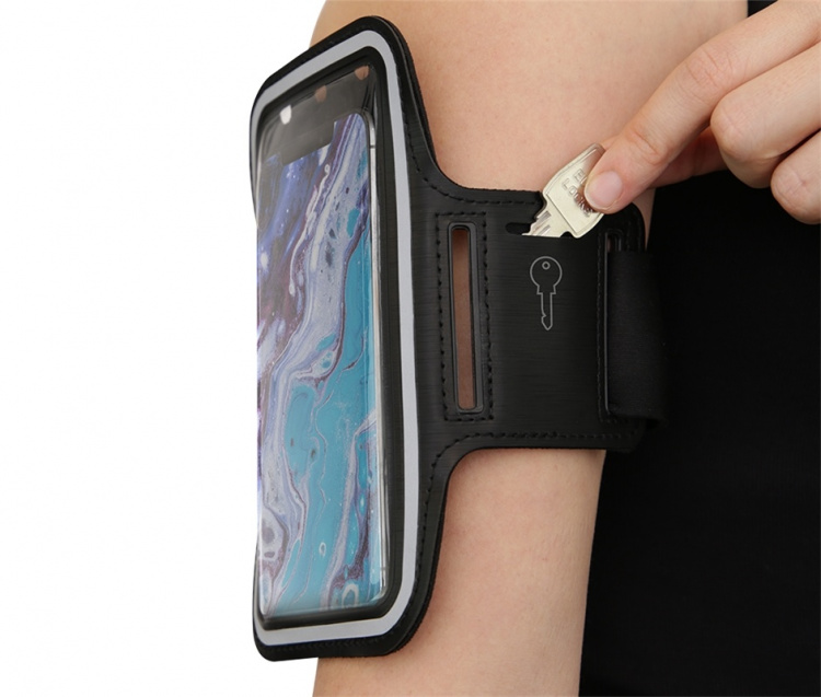 STREETZ Sport armband, reflective, fits up to most 6.5 STREETZ Sport armband, reflective, fits up to most 6.5