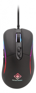 DELTACO GAMING 4in1 RGB-kit, jossa näppäimistö, hiiri, kuulokkeet, hiirimatto