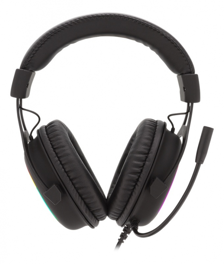 DELTACO GAMING 4in1 RGB-kit, jossa näppäimistö, hiiri, kuulokkeet, hiirimatto