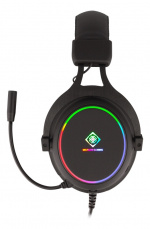 DELTACO GAMING 4in1 RGB-kit, jossa näppäimistö, hiiri, kuulokkeet, hiirimatto