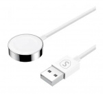 SiGN magneettinen laturi Apple Watchille, 2,5 W, 1,2 m valkoinen SiGN magneettinen laturi Apple Watchille, 2,5 W, 1,2 m valkoinen