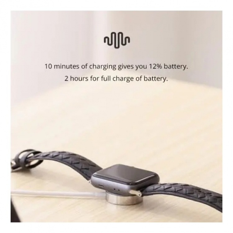 SiGN magneettinen laturi Apple Watchille, 2,5 W, 1,2 m valkoinen SiGN magneettinen laturi Apple Watchille, 2,5 W, 1,2 m valkoinen