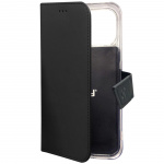 Celly Wallet Case iPhone 13, Svart