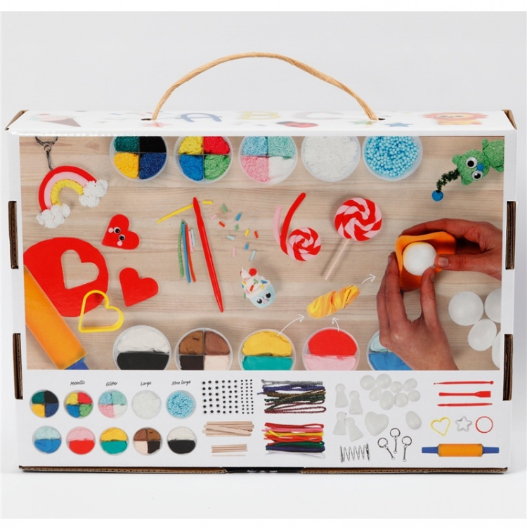 Colortime Foam Clay och Silk Clay i tema Colortime Foam Clay och Silk Clay i tema