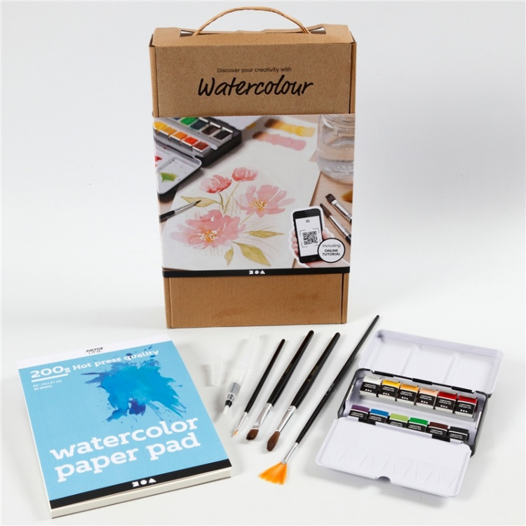 Colortime Lär dig måla med akvarell Colortime Lär dig måla med akvarell