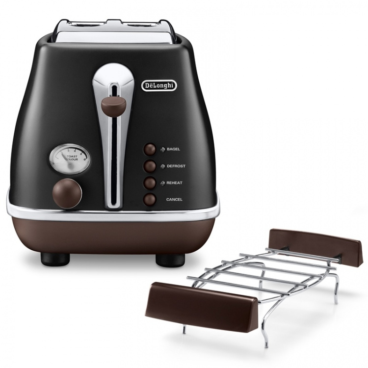 Delonghi Brödrost Icona Vintage Svart C