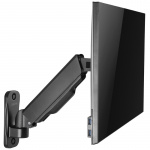 LogiLink Monitor arm Wall mount 17-32” gas spring 260mm