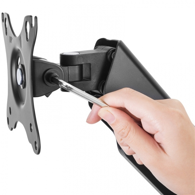 LogiLink Monitor arm Wall mount 17-32” gas spring 260mm