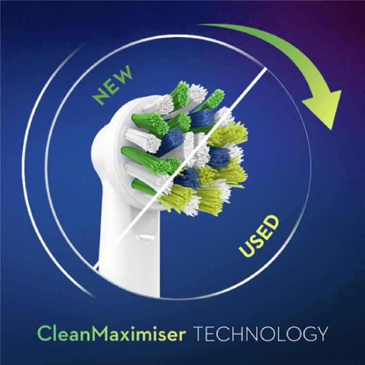 Oral B Borsthuvud Cross Action 3+3+3s