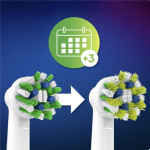 Oral B Borsthuvud Cross Action 3+3+3s