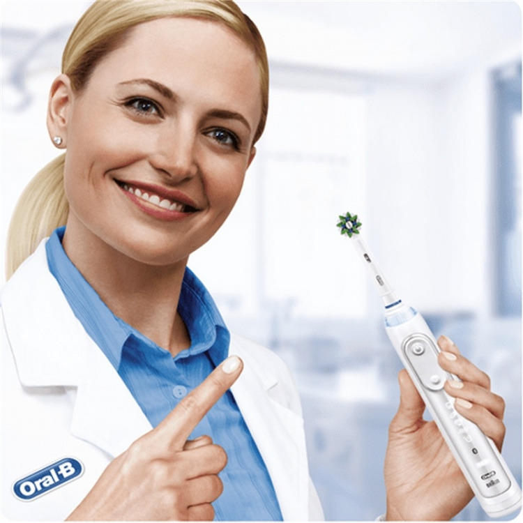 Oral B Borsthuvud Cross Action 3+3+3s