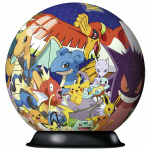 Ravensburger 3D Puzzle-Ball Pokémon 72p Ravensburger 3D Puzzle-Ball Pokémon 72p