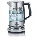 Severin Te / Vattenkokare med Hiss,Gla