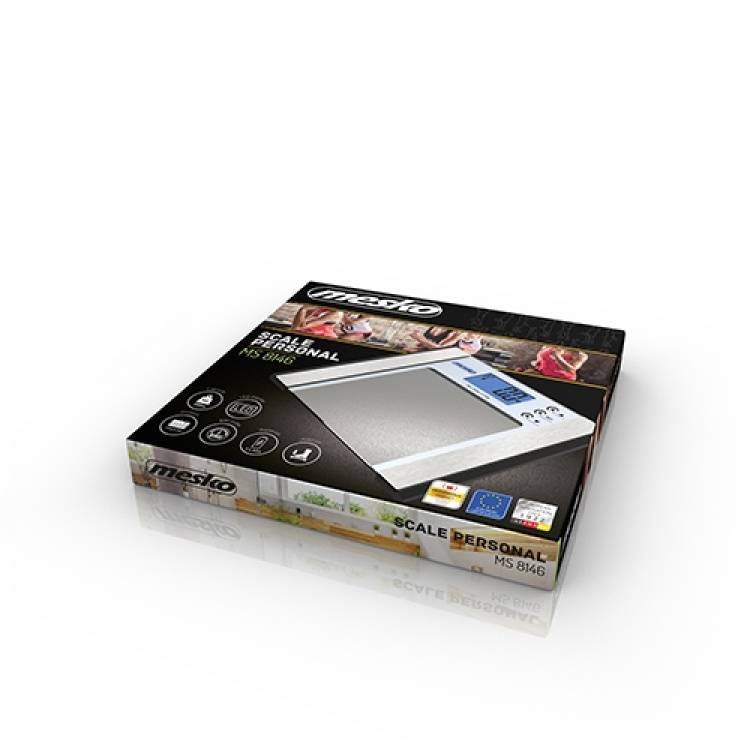 Mesko Badrumsvåg med Analysator