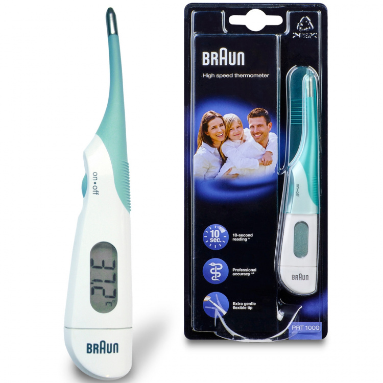 Braun PRT 1000 digitaalinen kuumemittari