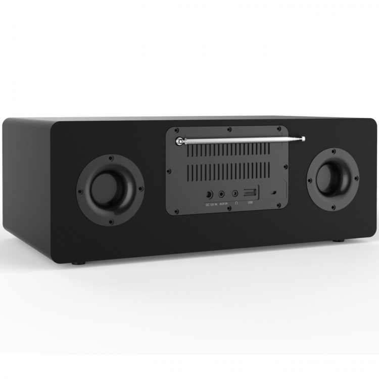 Denver Musik-anläggning Svart CD/Inte