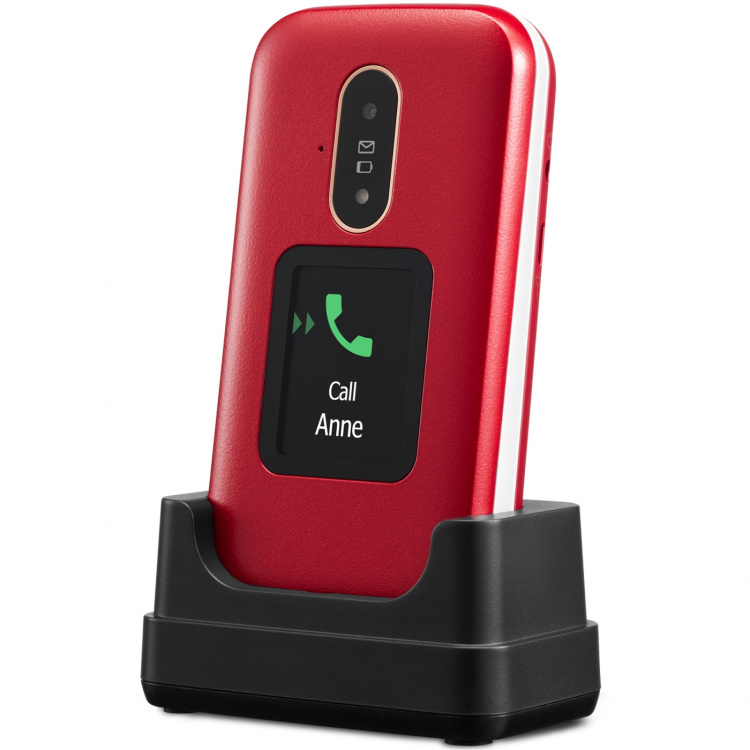 Doro 6881 4G Röd/Vit