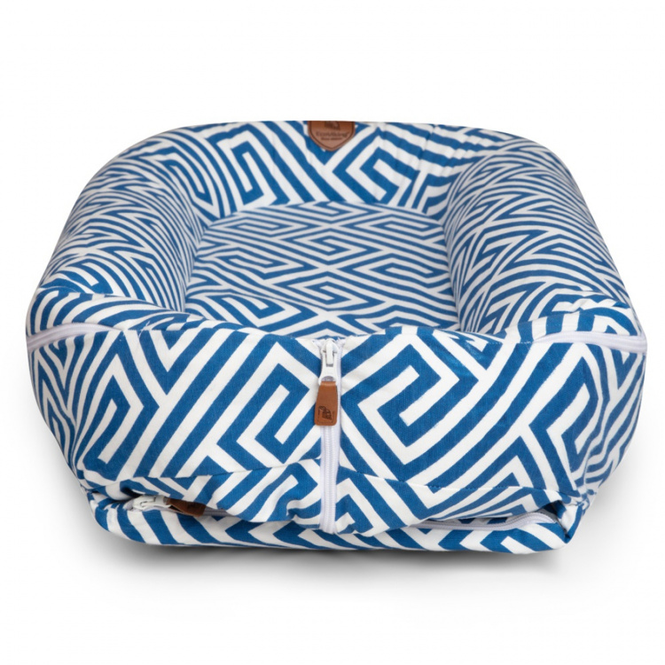 EcoViking Vauvan pinnasängyn suojus Ancient Blue