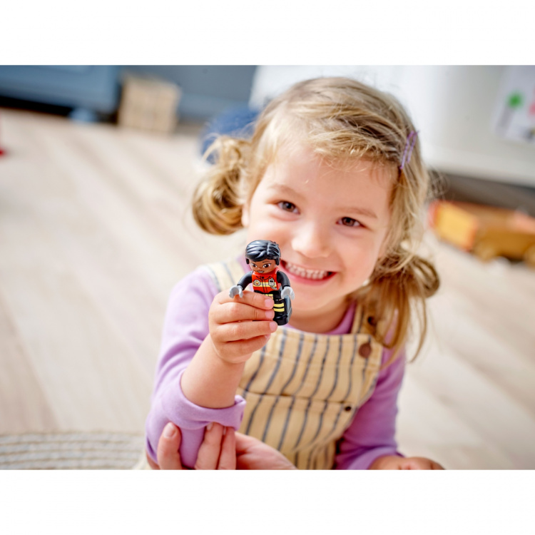 LEGO Duplo - Brandstation & Helikop