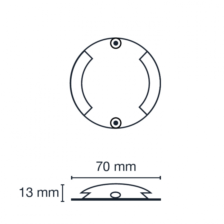 LightsOn Zenit Duo Vägg-/terrassarmatur