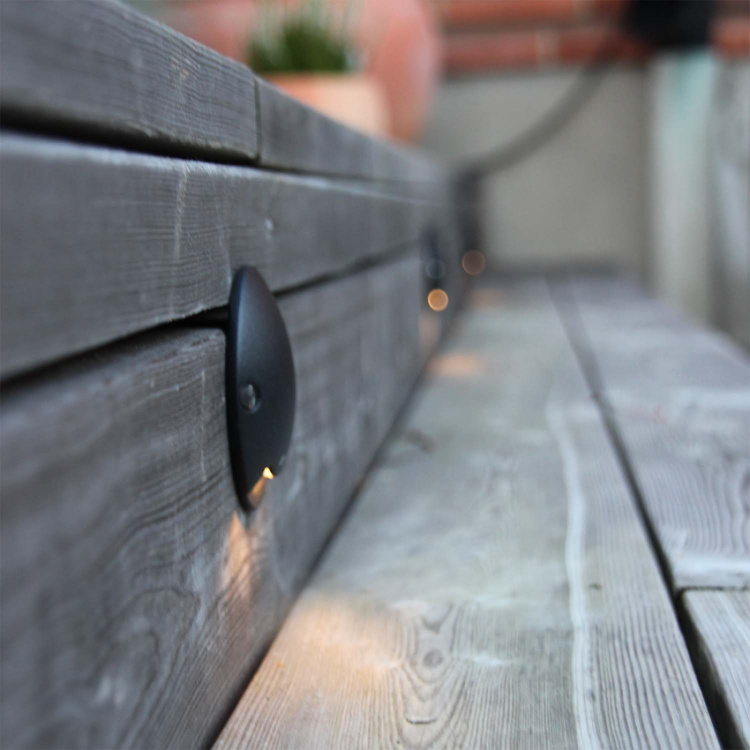 LightsOn Zenit Vägg-/terrassarmatur Sva