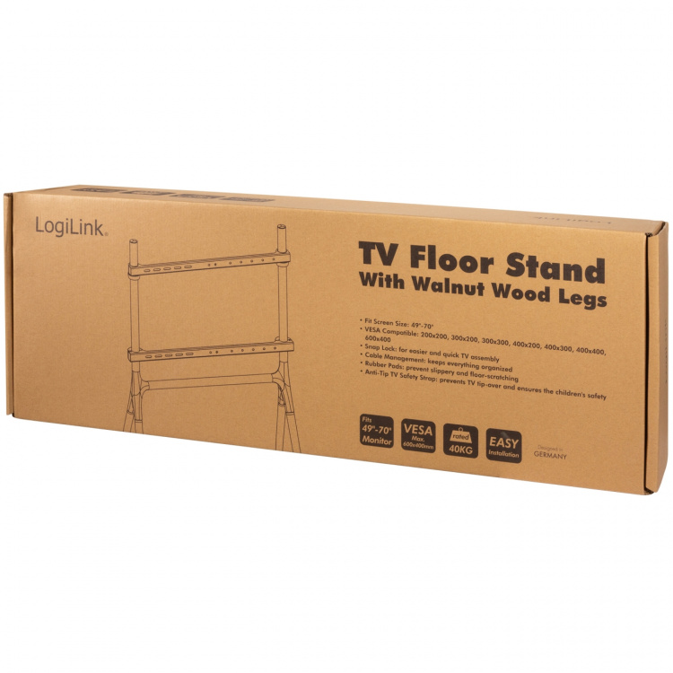 LogiLink Golvstativ till TV 49-70 LogiLink Golvstativ till TV 49-70