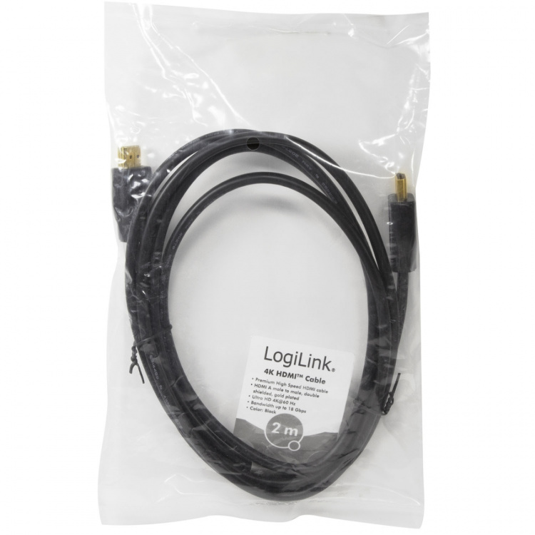 LogiLink HDMI-kabel Premium High Speed LogiLink HDMI-kabel Premium High Speed