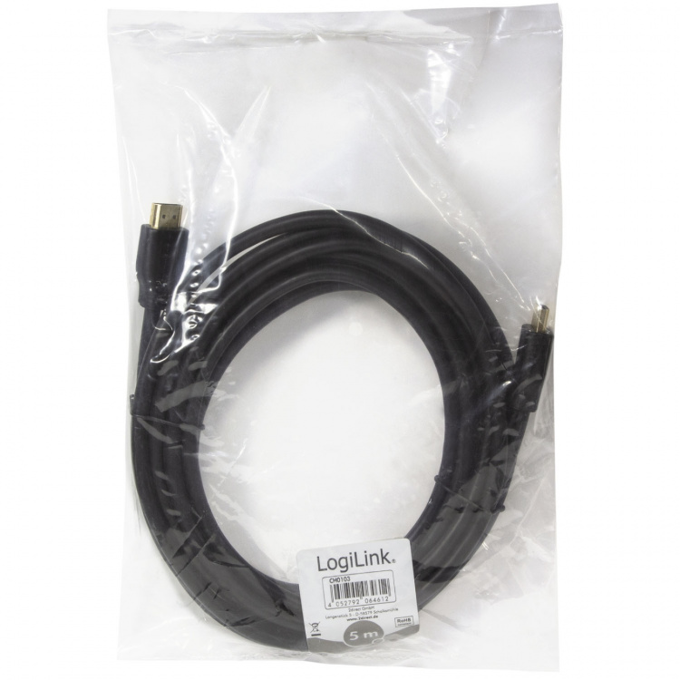 LogiLink HDMI-kabel Premium High Speed LogiLink HDMI-kabel Premium High Speed