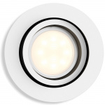 Philips Hue Milliskin white ambiance -älyalasvalo, BT, valkoinen, pyöreä, 9cm