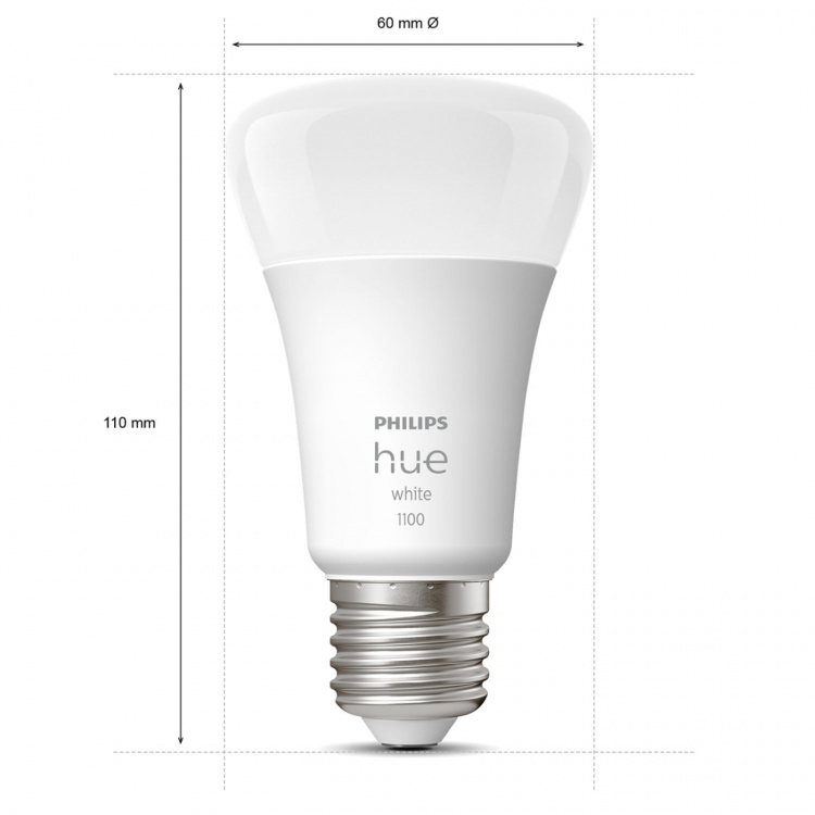 Philips Hue Startkit White 2 x E27