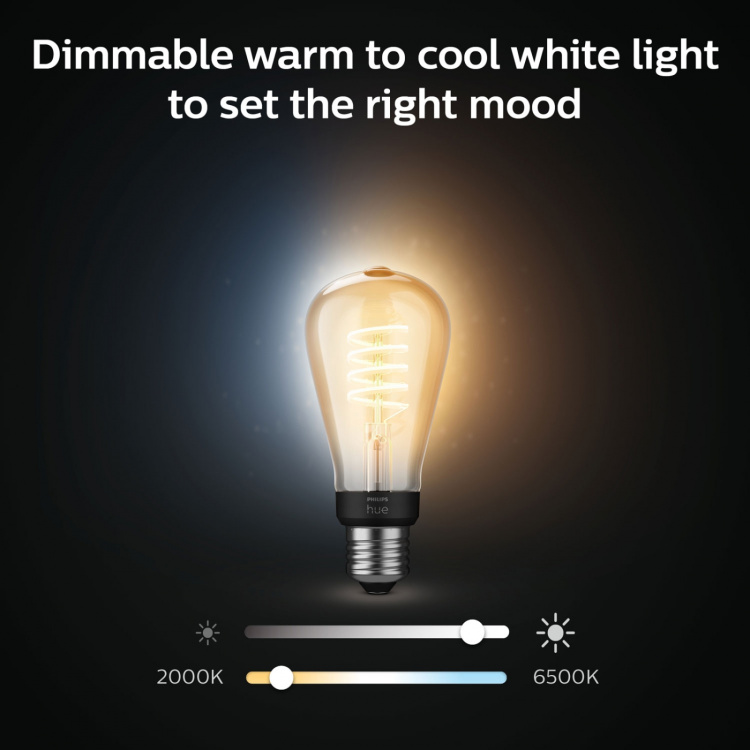 Philips Hue White Ambiance Filament E2 Philips Hue White Ambiance Filament E2