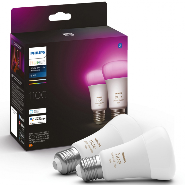 Philips Hue White Color Ambiance E27 1 Philips Hue White Color Ambiance E27 1