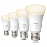 Philips Hue Valkoinen E27 A60 800lm 4-pack 4-pack Philips Hue Valkoinen E27 A60 800lm 4-pack 4-pack