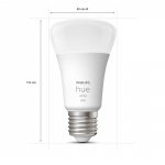 Philips Hue Valkoinen E27 A60 800lm 4-pack 4-pack Philips Hue Valkoinen E27 A60 800lm 4-pack 4-pack