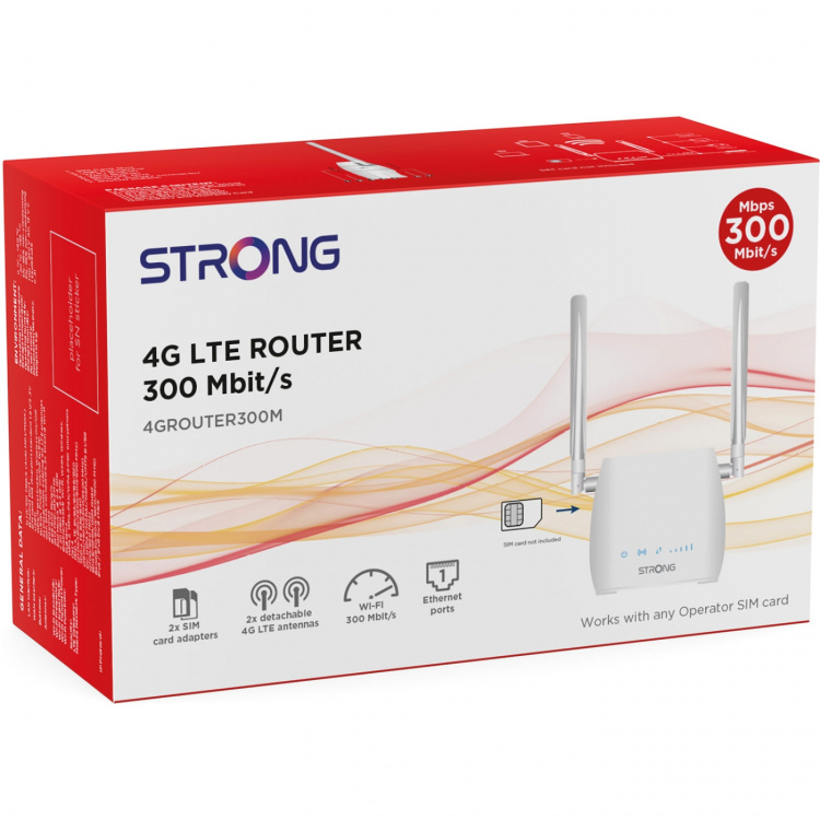 Strong 4G LTE -reititin 300 Mbit/s