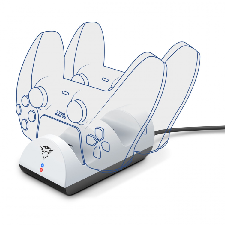 Trust GXT 254 Duo -latauslaite PS5