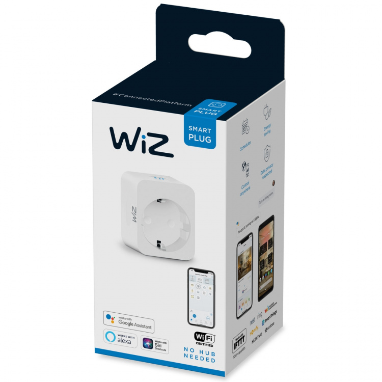 WiZ WiFi Smart Plug med energimätn