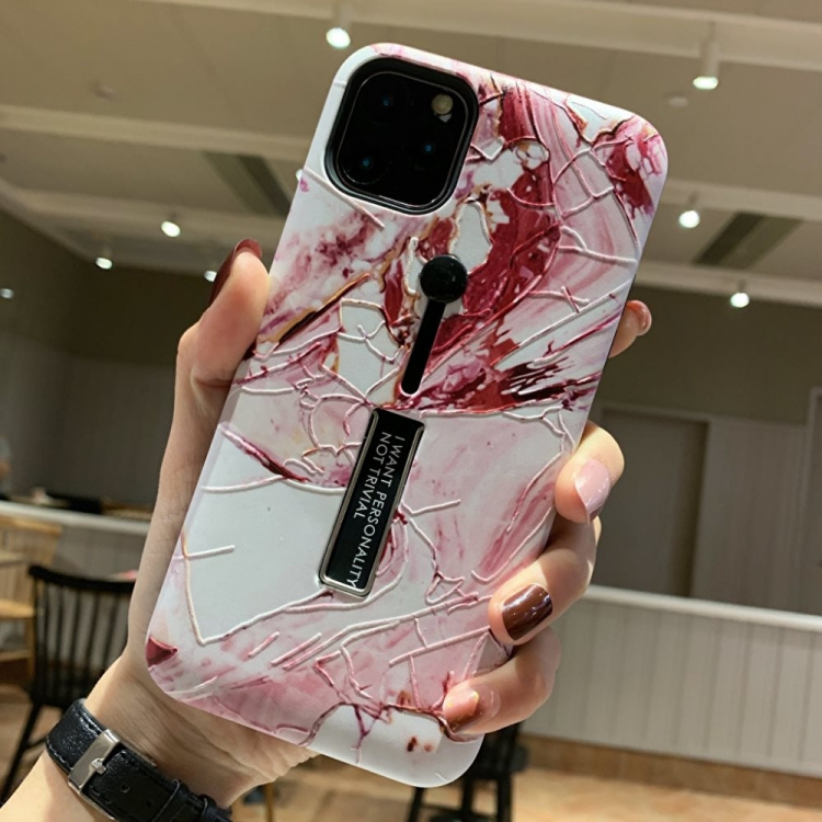 Muodikas kotelo sormipidikkeellä - iPhone 11 Pro Max