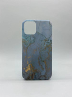 Marmorikotelo, jossa on sininen marmori iPhone 11 Pro Maxille