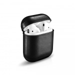 Nahkakotelo Apple Airpods -laitteille, jossa on solki Nahkakotelo Apple Airpods -laitteille, jossa on solki