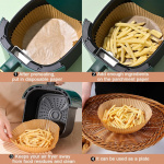 50-pakkaus Airfryer-paperia 50-pakkaus Airfryer-paperia