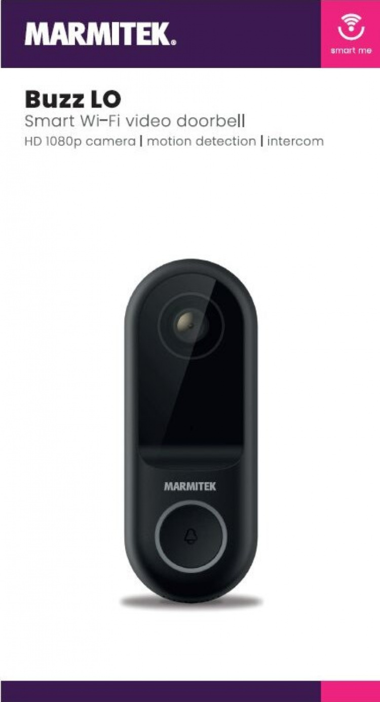 Marmitek Smart BuzzLO Video Ovikello HD1080p kamera Marmitek Smart BuzzLO Video Ovikello HD1080p kamera